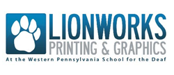 Lionworks Printing and Graphics at the Western Pennsylvania School for the Deaf